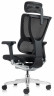 Кресло FALTO IOO-E2 ELITE (Черн каркас/сетка Black T-168-B1/крестовина металл)